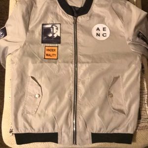 Vintage windbreaker bomber